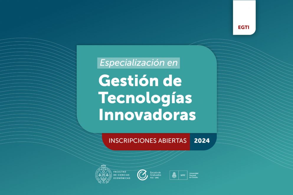 Especializacin en Gestin de Tecnologas Innovadoras